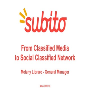 From classified media to social classified network: goods' values and people ...