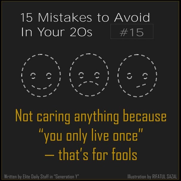 15 Mistakes To Avoid In Your 20s | PDF