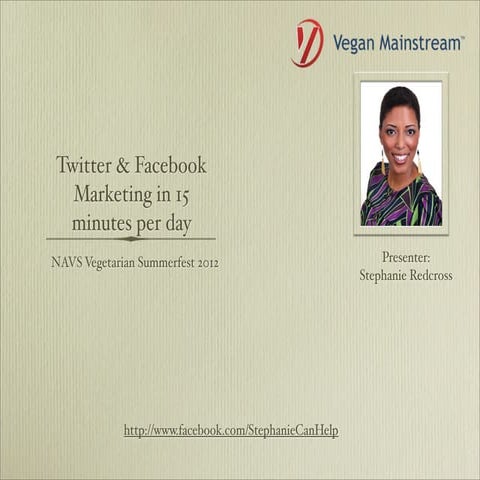 Facebook & Twitter In 15 Minutes Per Day