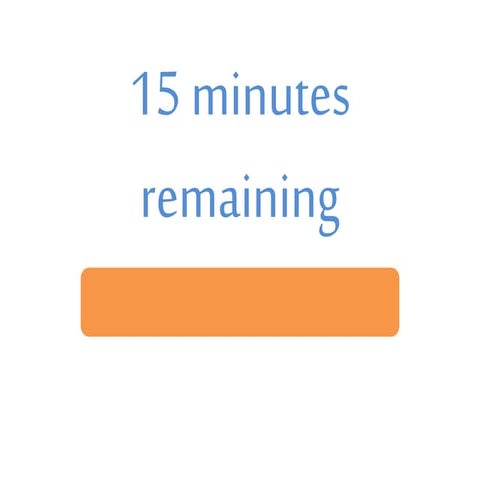 15 minute time slide-with-text