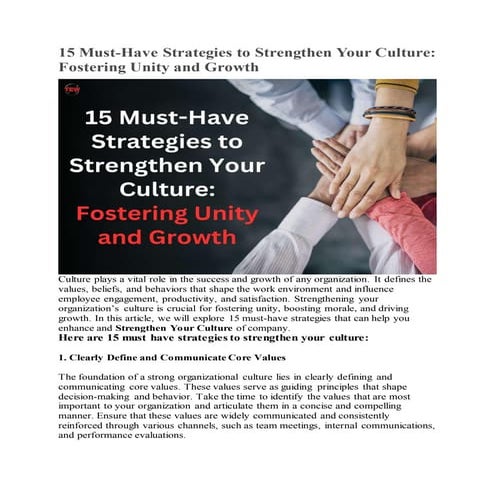 Fostering Team Spirit_ Creative Employee Engagement Activities to Boost ...