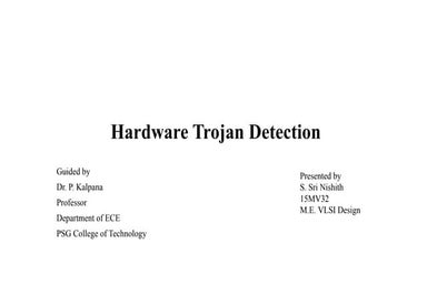 trojan detection