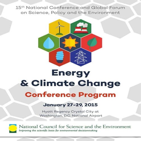 15th National Conference and Global Forum on Science, Policy and the Environm...