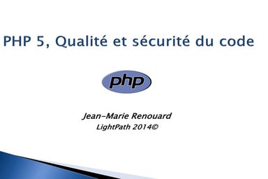Sécurité et Quaité de code PHP