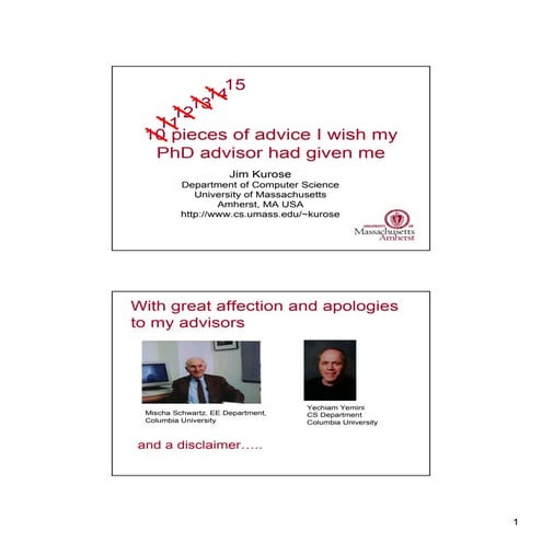 15 pieces of advice i wish my ph d advisor had given me