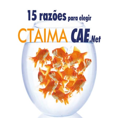 15 razões para elegir CTAIMA CAE.Net