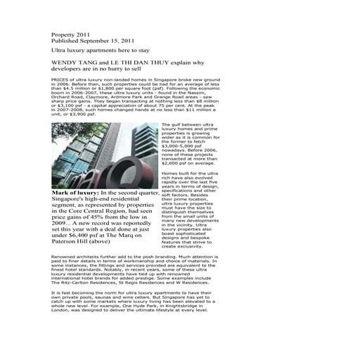 15 sep 11 bt property 2011_ultra luxury apartments here to stay
