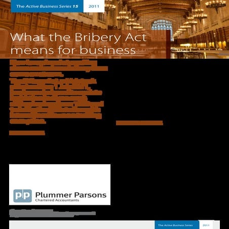 Bribery And Corruption Training | PDF