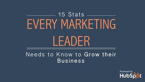 15 Stats Every Marketing Leader Needs to Know