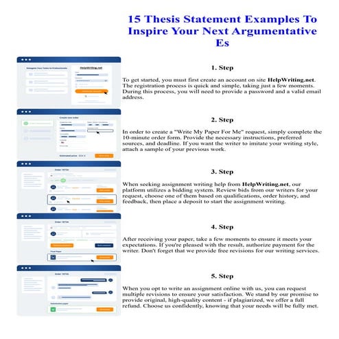 15 Thesis Statement Examples To Inspire Your Next Argumentative Es