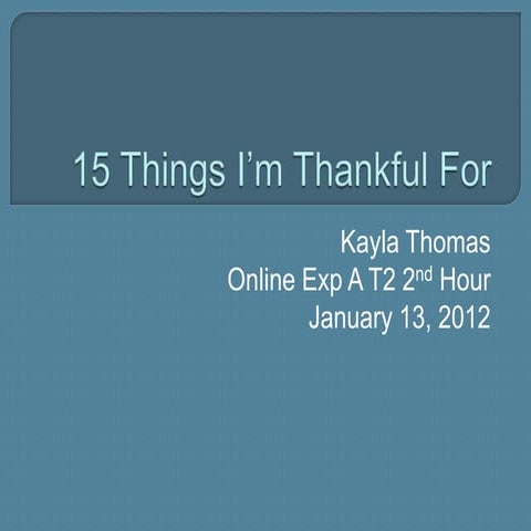15 things i’m thankful for