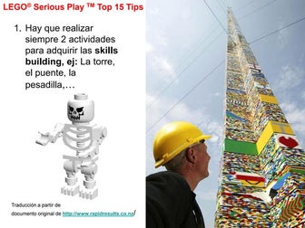 15 tips about lego serious play methodology