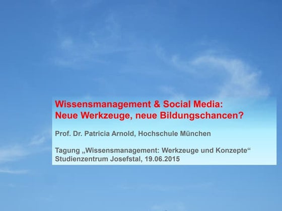 15 wissensmanagement josefstal