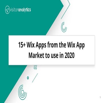 15+ wix apps from the wix app market to use in 2020