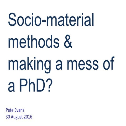 Research Design: Twitter and professional learning