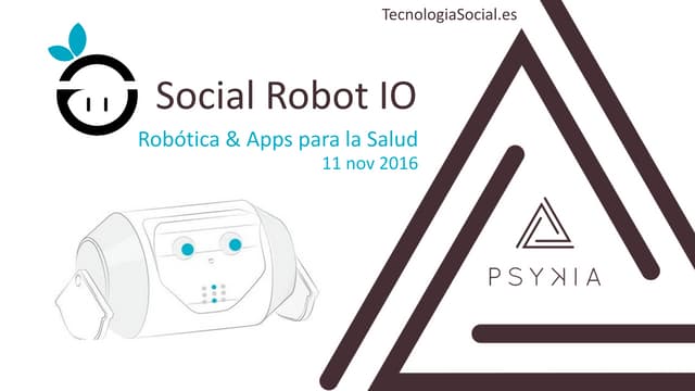 16.11.10 Health2.0 Robots y Apps para la Salud