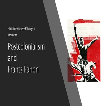 Postcolonialism & Fanon