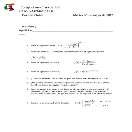 16.17. 4º eso. mat. global   copia