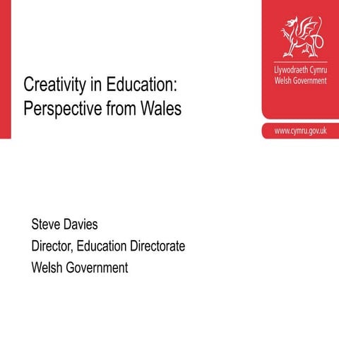Creativity in education - perspective from Wales | PDF