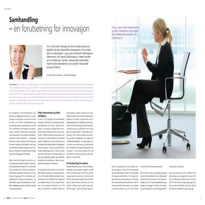 Microsoft Magasinet nr. 1 2010- "Samhandling og innovasjon"
