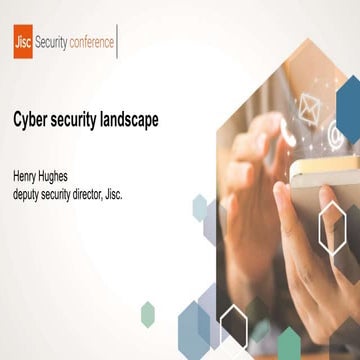 Cyber security landscape