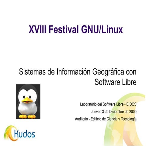 Sistemas Informacion Geografica Con Software Libre