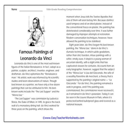 The Famous Painting of Leonardo Da Vinci