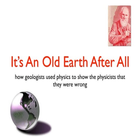 How We Know the Age of the Earth