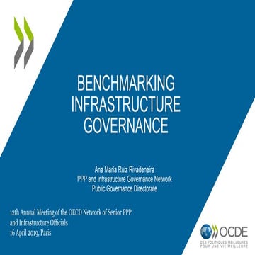 OECD Infrastructure Governance Index - Ana-Maria Ruiz Rivadeneira, OECD