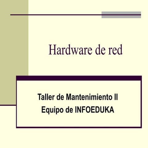 16 hardware de red (cables)