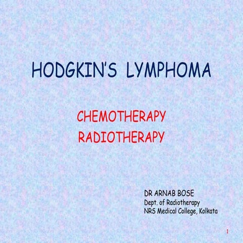 Hodgkin’s  Lymphoma