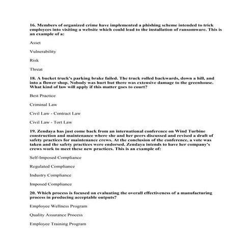 16- Members of organized crime have implemented a phishing scheme inte.docx