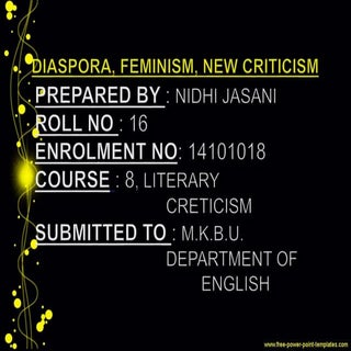 Three literary terms 