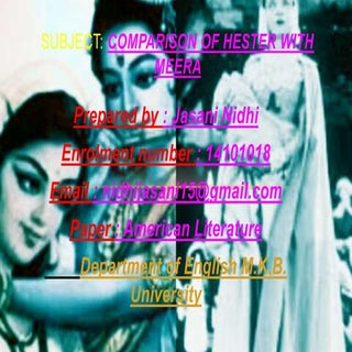 comparision between Hester and Meera