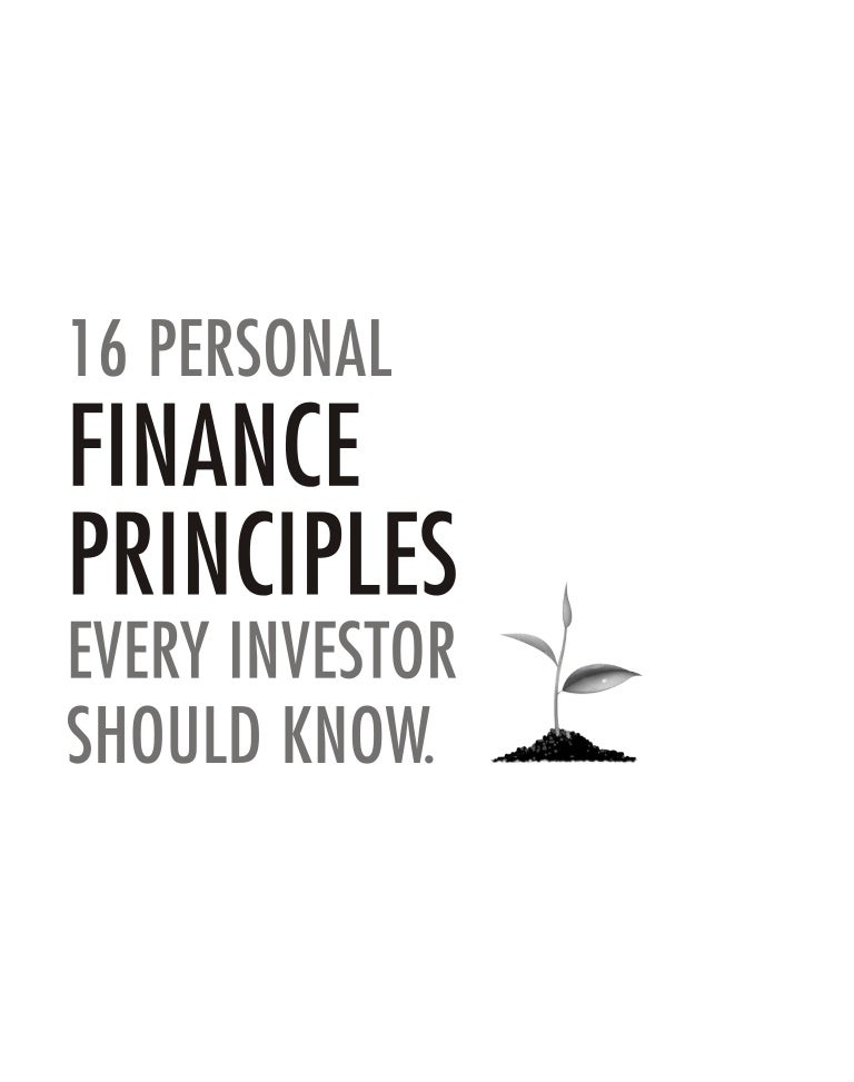 16 Personal finance principles every investor should know sample chap 