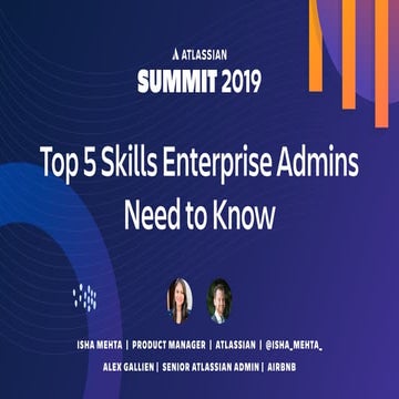 The Top 5 Skills Enterprise Admins Need to Know