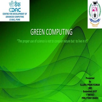 Green Computing