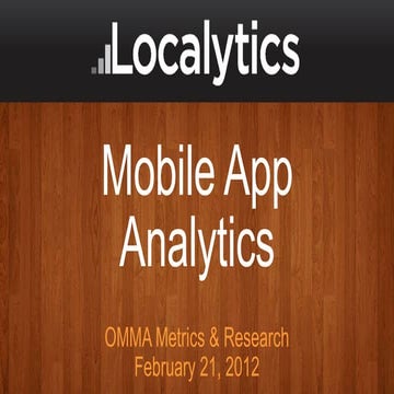OMMA Metrics - Raj Aggarwal