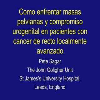 Cómo enfrentar masas pelvianas y co...