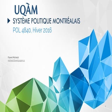 POL 4840 - H16 - Séance 1