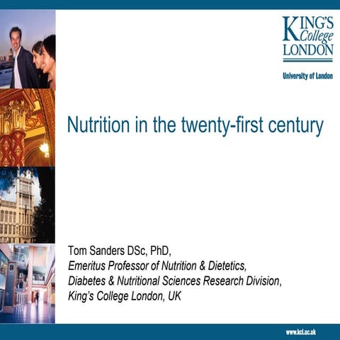 Nutrition in the 21st century