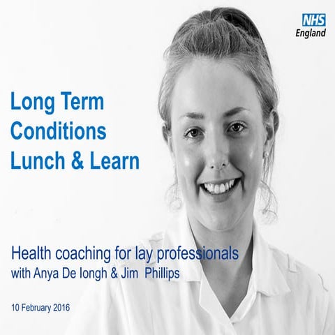 Health coaching for lay professionals