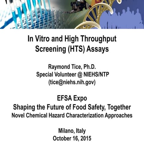 In vitro and high throughput screening (HTS) assays