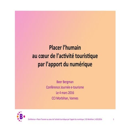 Comment remettre l'humain au coeur de nos stratégies numériques ?