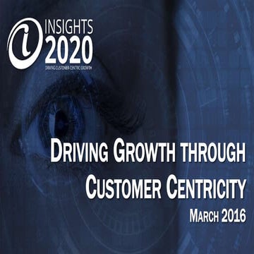 Insights2020 - Toronto Presentation 3/7/16