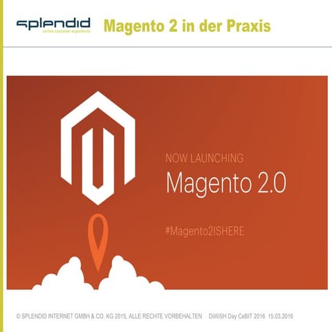 Magento 2 in der Praxis CeBIT 2016