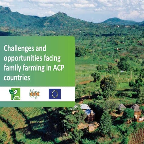 Challenges for family farming and small-scale agriculture production in ACP c...