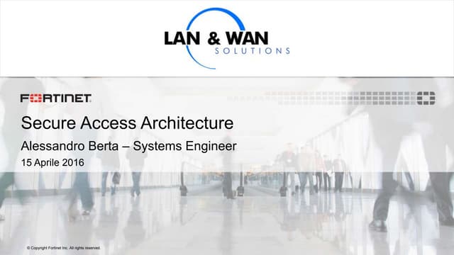 Secure Access Architecture