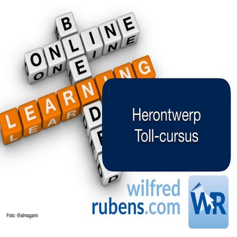 Tweedaagse blended learning ontwikkelen Toll-cursus
