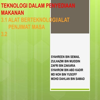160467414 teknologi-dalam-penyediaa...
